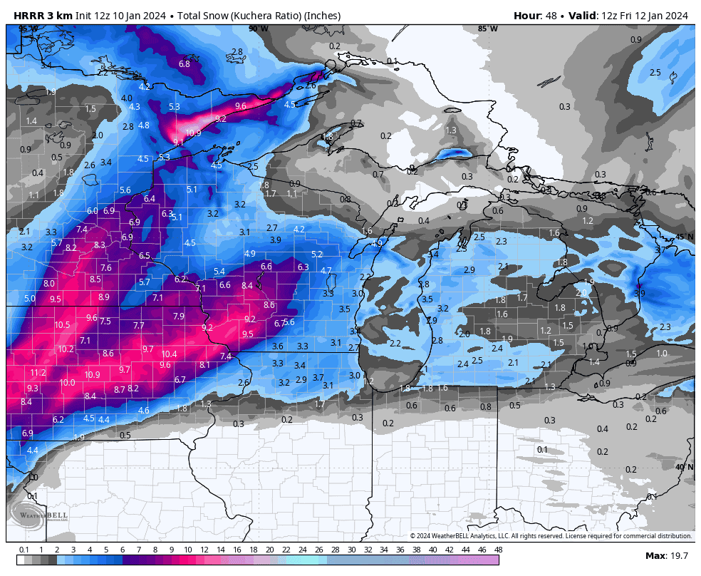 Storm track will determine if Twin Cities gets accumulating snow ...
