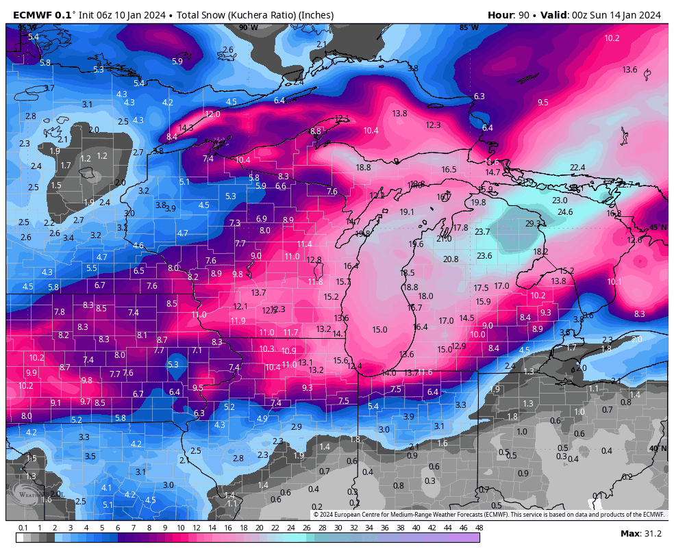 Storm track will determine if Twin Cities gets accumulating snow ...
