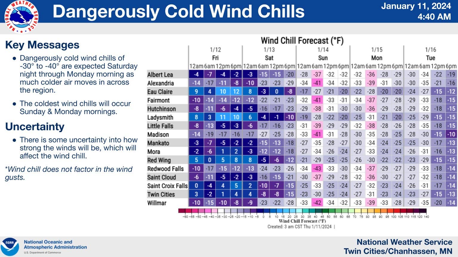 Twin Cities in winter storm watch; 3-5 inches of snow possible from ...