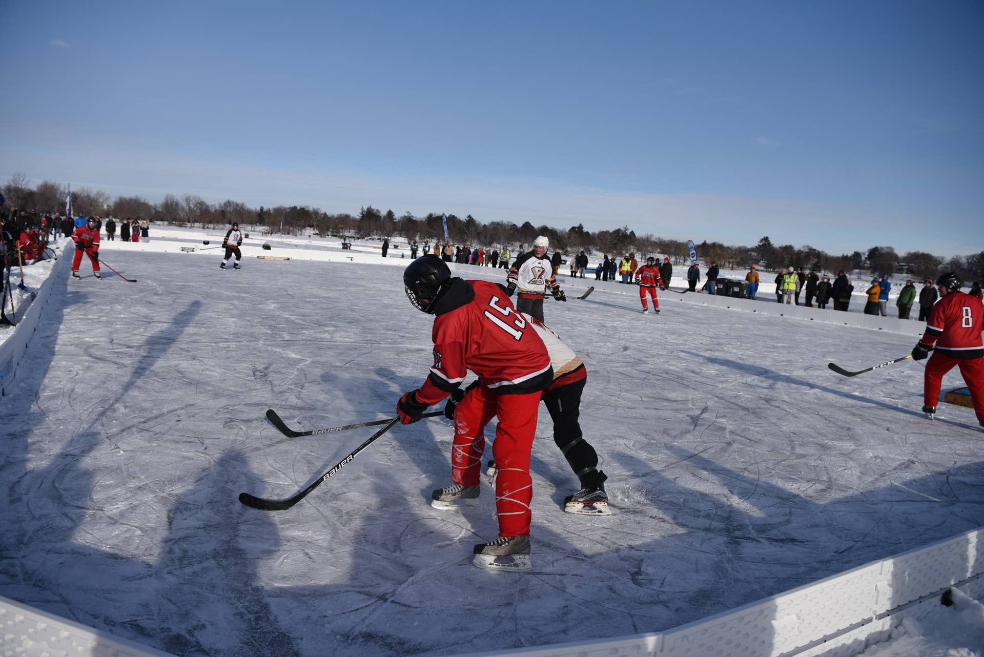Cold cancels welcome party, Friday games for U.S. Pond Hockey ...