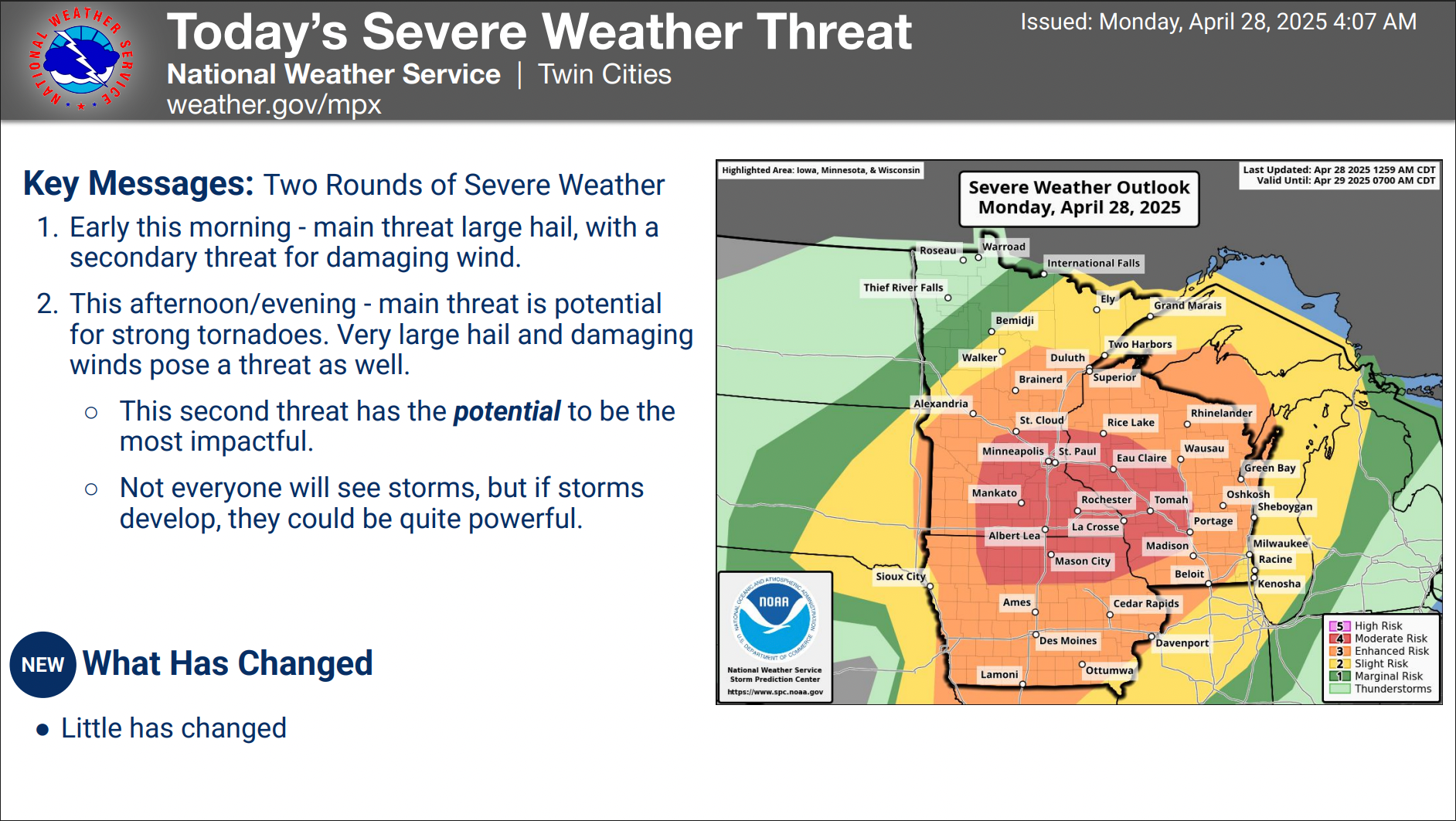 Monday storm: Possible tornadoes, heavy hail cause damage in Minnesota ...
