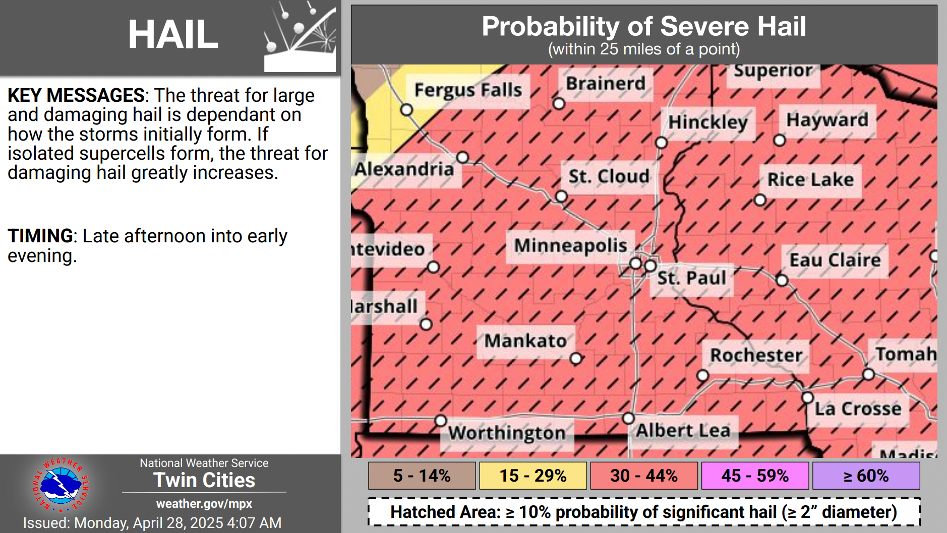 Monday storm: Possible tornadoes, heavy hail cause damage in Minnesota ...