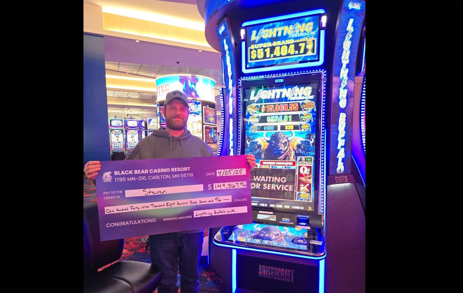 Gambler wins $150,000 on slot machine at Minnesota casino - Bring Me ...