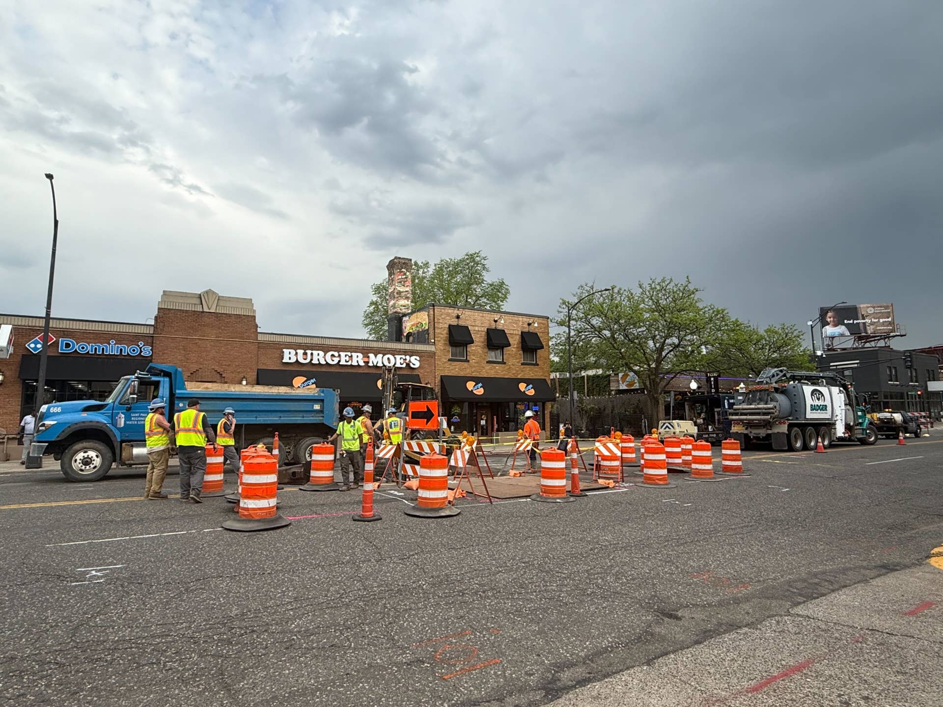 Sinkhole closes busy section of West 7th Street in St. Paul - Bring Me ...