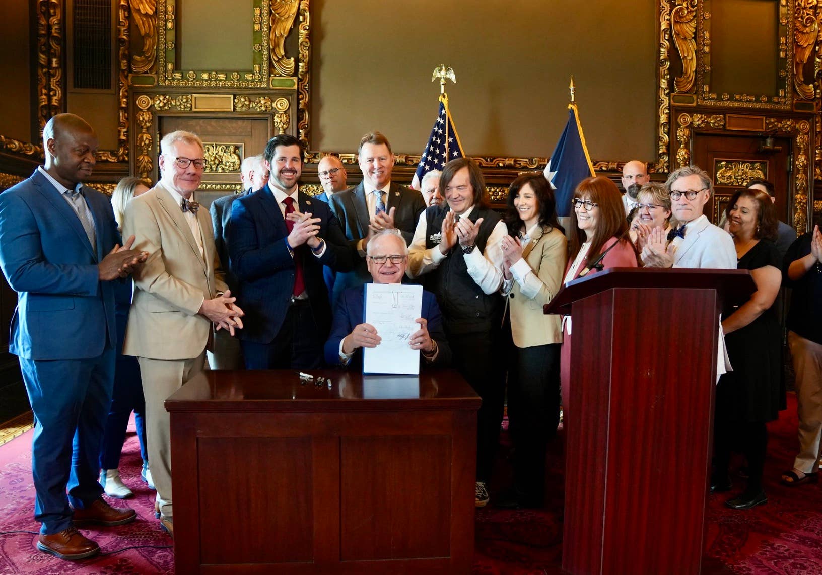 Walz signs bill giving retirement boosts to Minnesota teachers, police ...