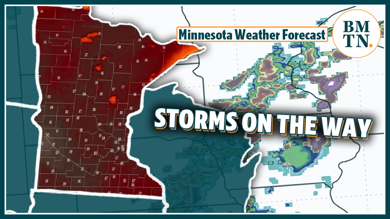 Heating up with potential for severe storms next week in Minnesota ...