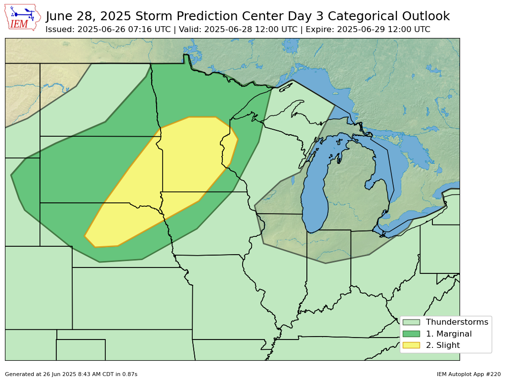 More severe storms possible Thursday-Saturday in Minnesota - Bring Me ...