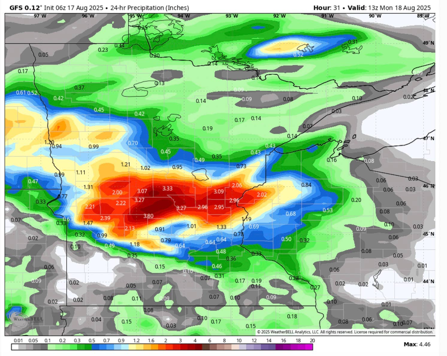 Flash flooding threats in Minnesota as more storms arrive on Sunday ...