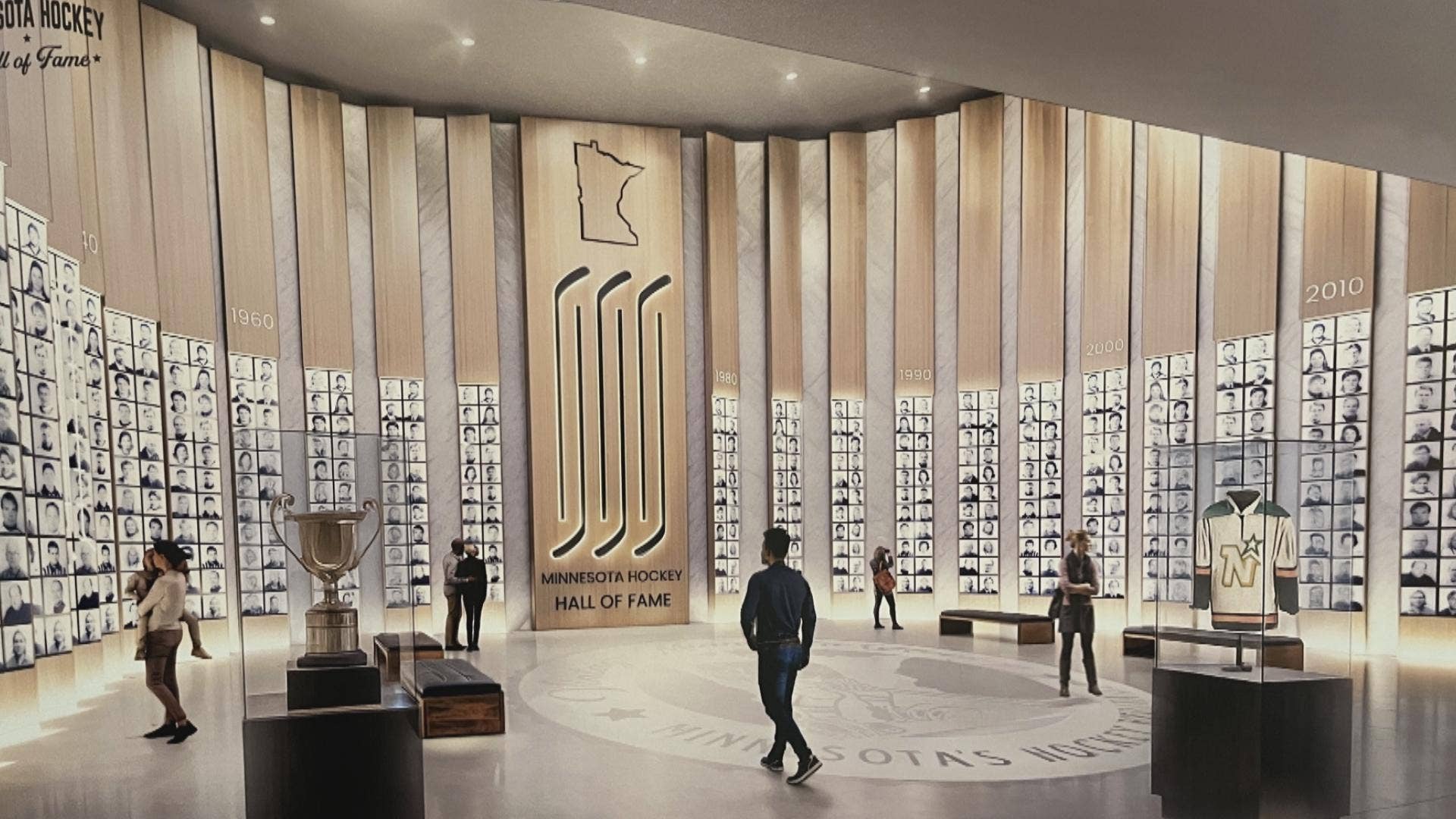 The Minnesota Hockey Hall of Fame unveils location, plans to open