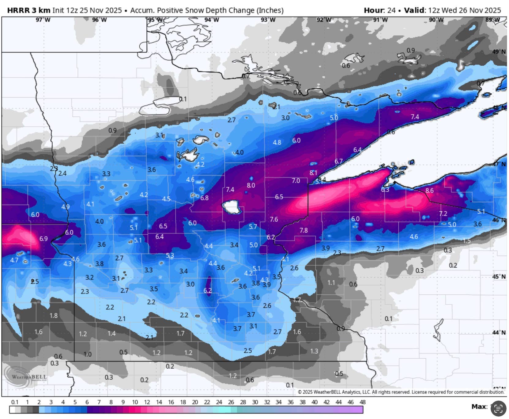 Winter storm warning expands to Twin Cities; expected snow totals ...