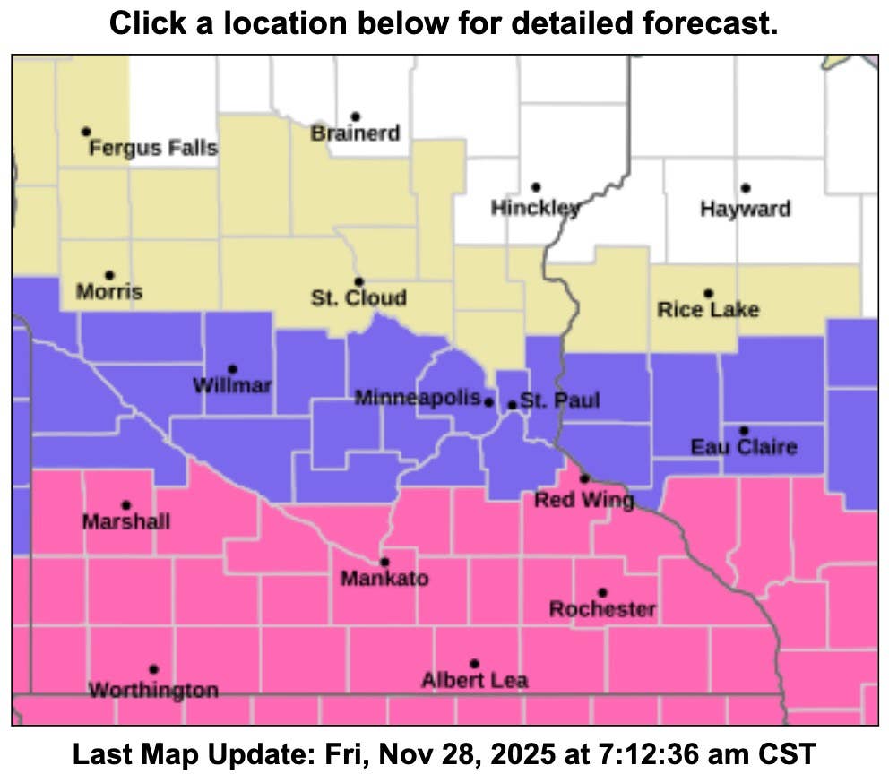 Winter storm warning issued, with up to 10 inches of snow possible in ...