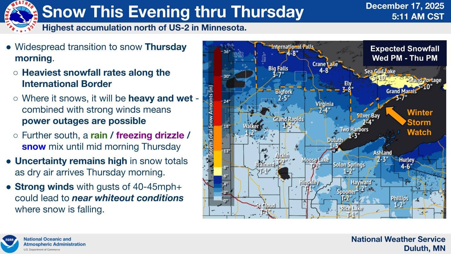 Strong system to bring rain, snow, blizzard, flash freeze to Minnesota ...