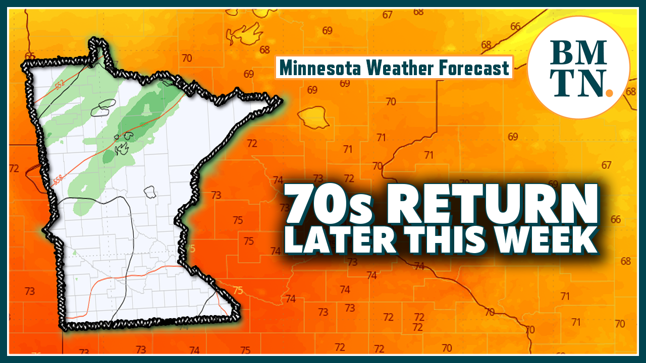 More frosty temps in Minnesota before 70s return later this week ...