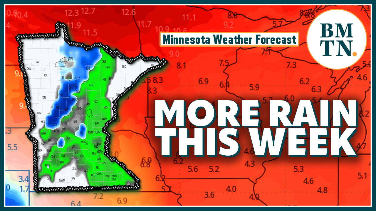 More rain and above normal temps this week - Bring Me The News