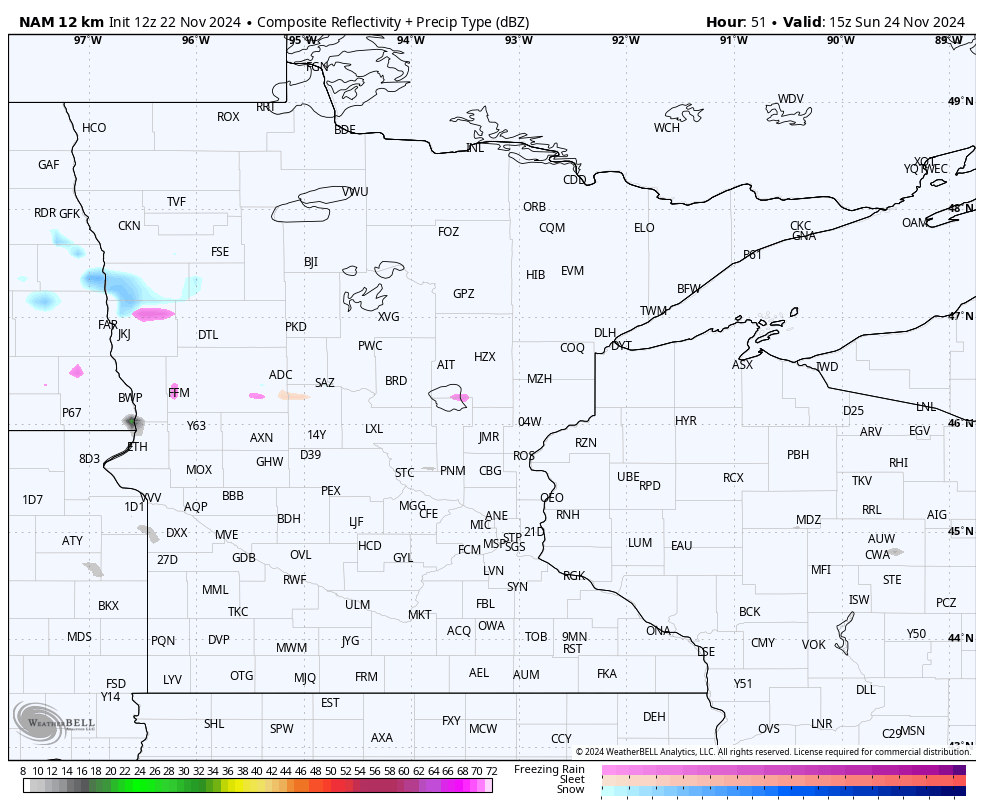 Clipper set to bring Sunday snow to parts of Minnesota - Bring Me The News