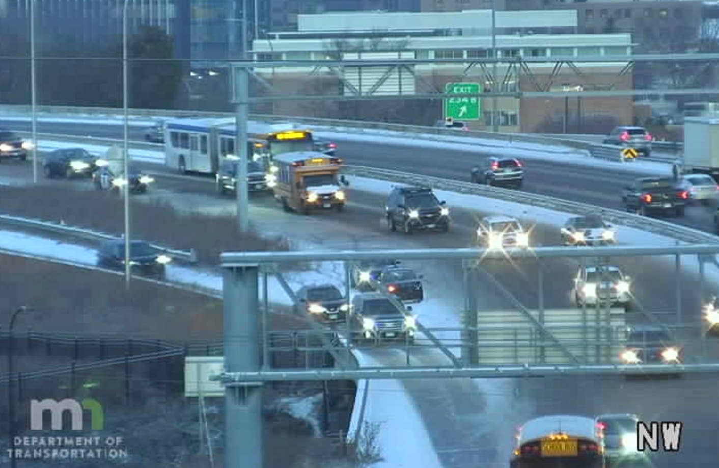 Light snow causes rush hour problems for Twin Cities drivers - Bring Me ...