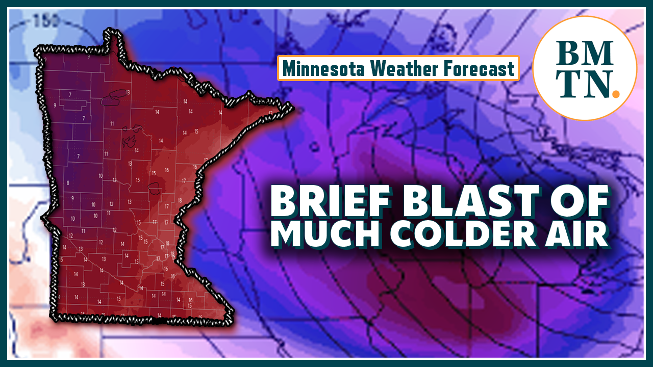 Much colder air moves in ahead of very mild weekend - Bring Me The News