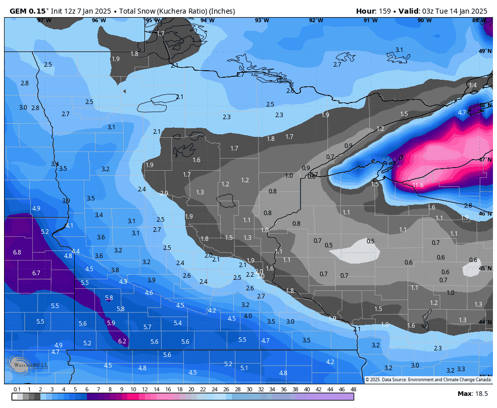 Weekend clipper could bring accumulating snow to Minnesota - Bring Me ...