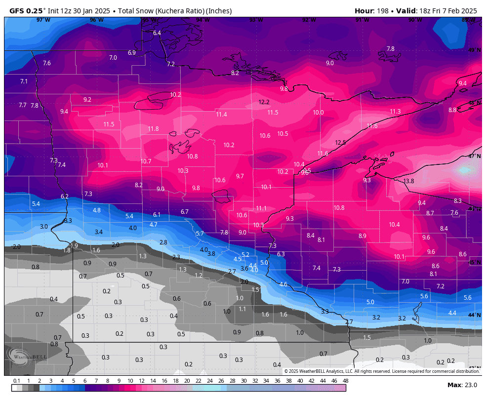 Several chances for snow as winter ramps up in Minnesota next week ...