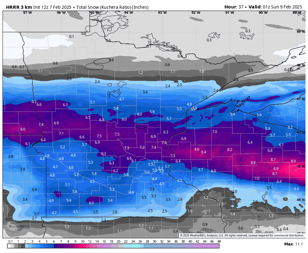 Winter storm watch now an advisory, Twin Cities still set for snow ...