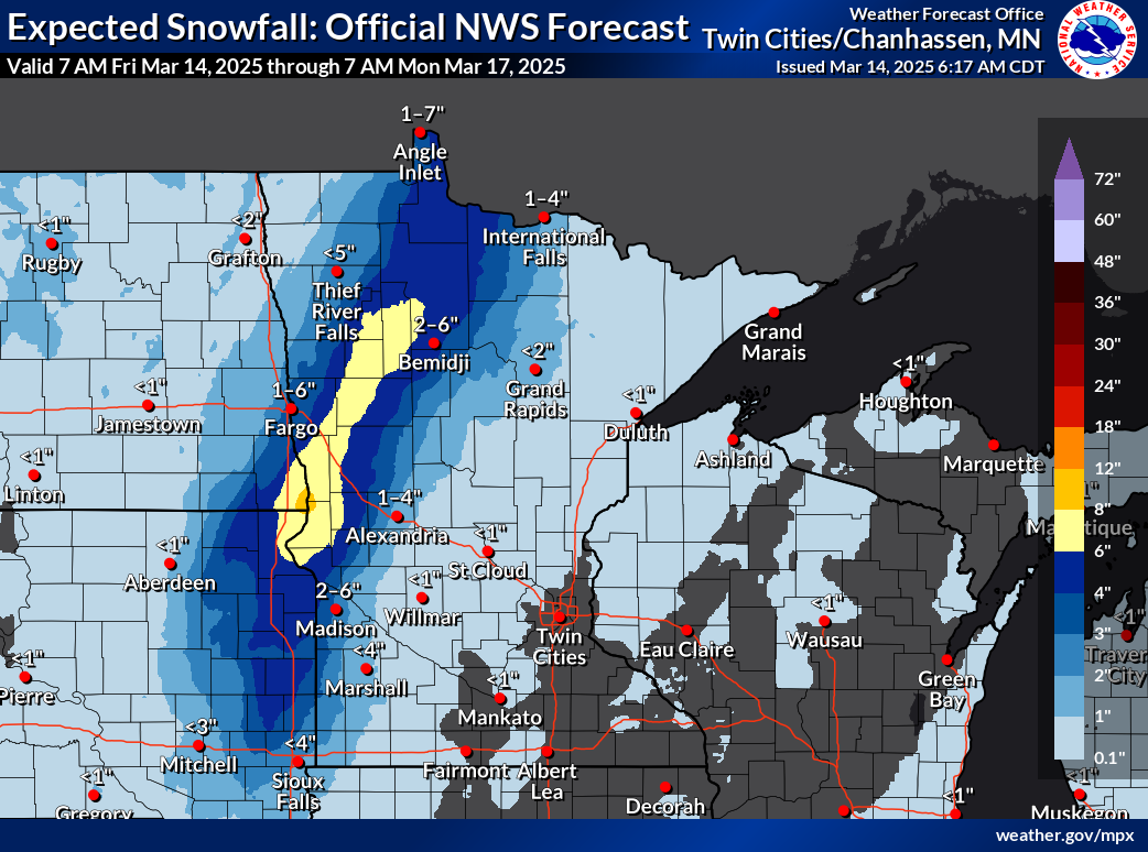 Winter storm watch: Powerful system brings heavy snow and strong winds ...