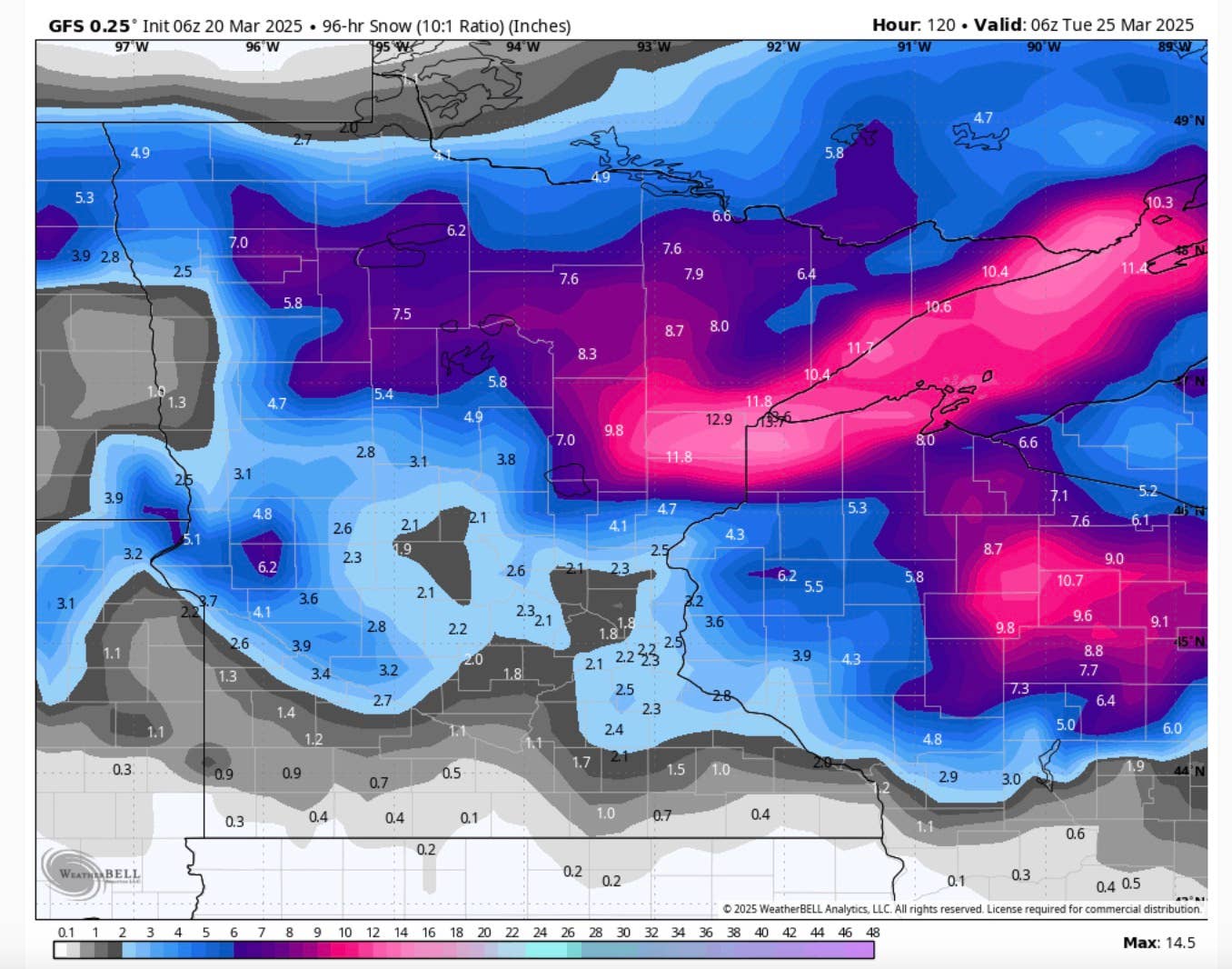 Potential for 'significant' snow in Minnesota this weekend - Bring Me ...