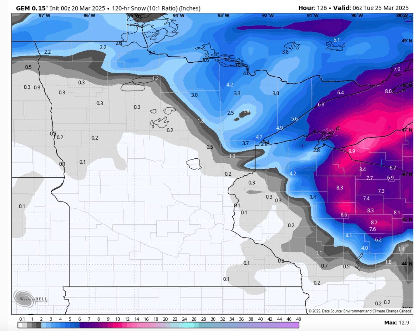 Potential for 'significant' snow in Minnesota this weekend - Bring Me ...