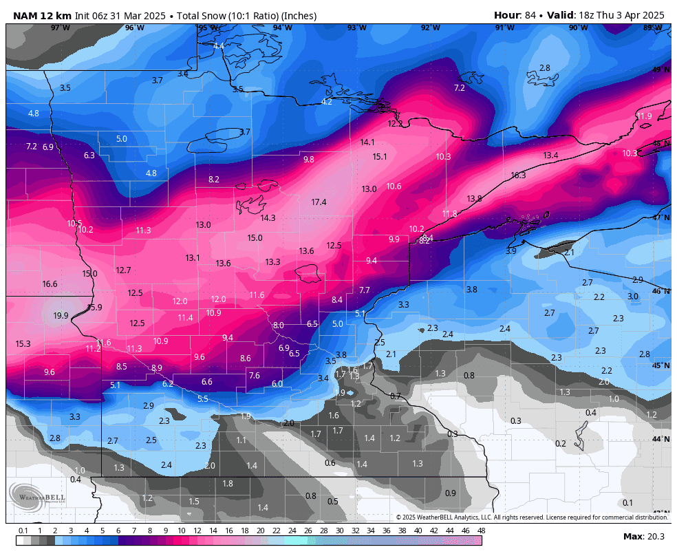 Winter storm watch issued as heavy snow approaches Minnesota - Bring Me ...