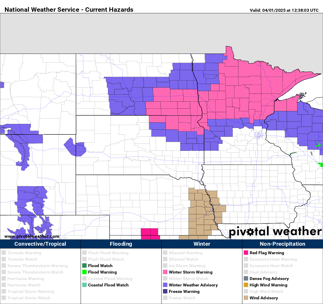 Winter storm warning issued: Up to 12 inches of snow set to fall in ...