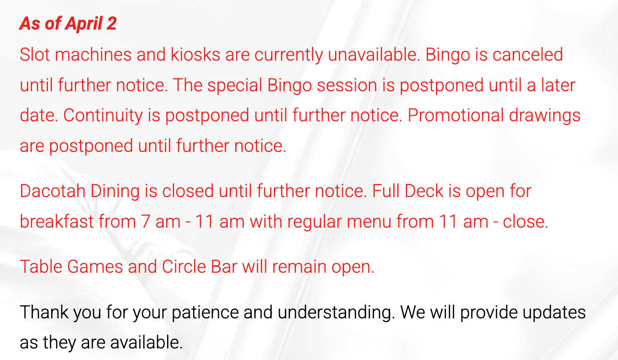 Slot machines, phone lines still down at Minnesota casino after ...