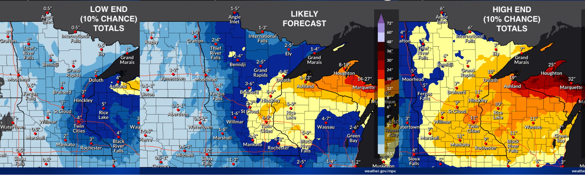 Winter storm warnings, blizzard warnings issued with snow set to hammer ...
