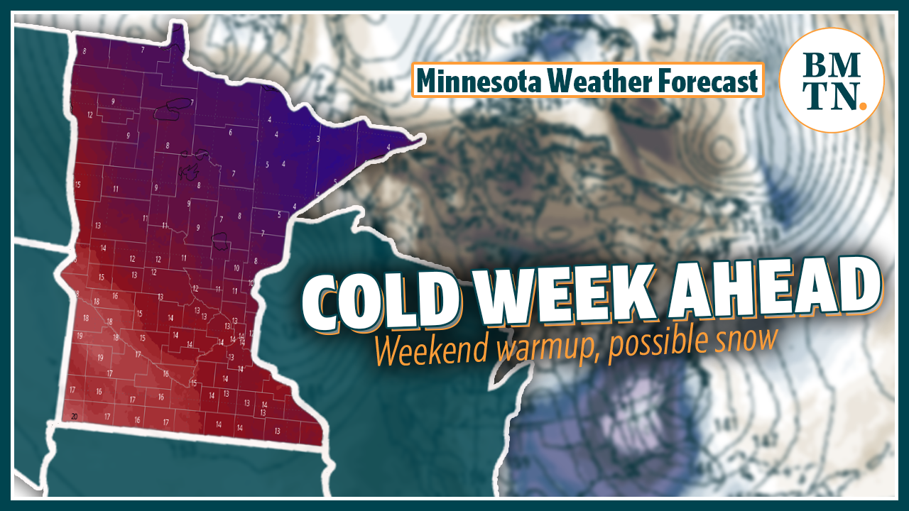 Cold week ahead before weekend warmup and possible snow - Bring Me The News