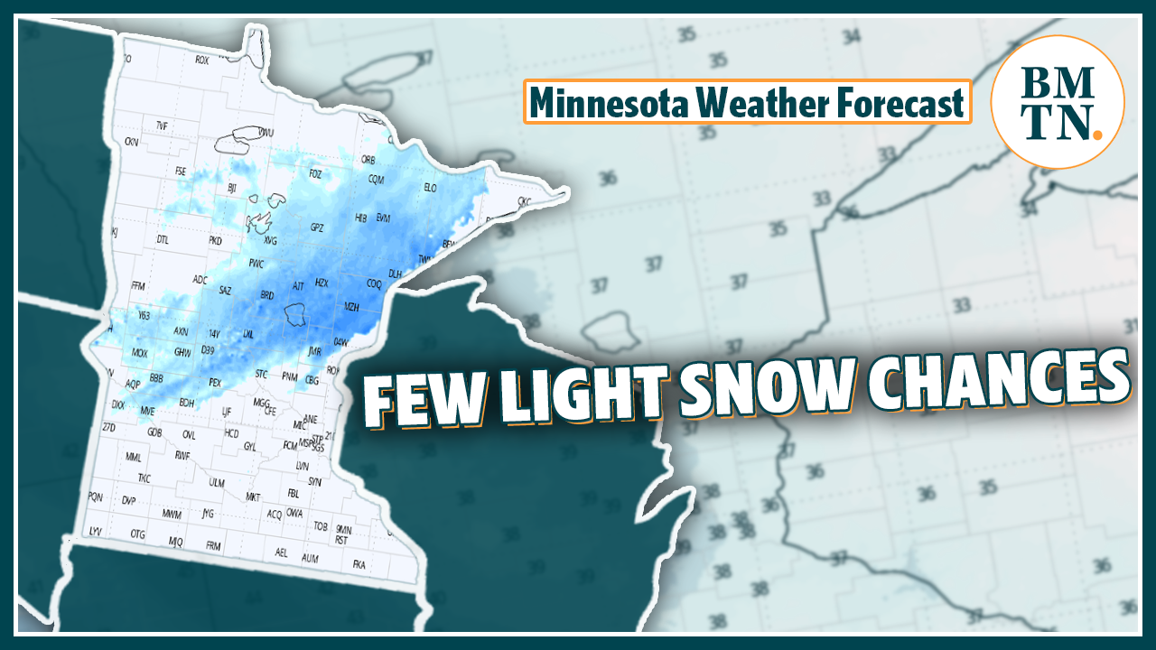 Temps near 40 this week with a few chances for light snow - Bring Me ...