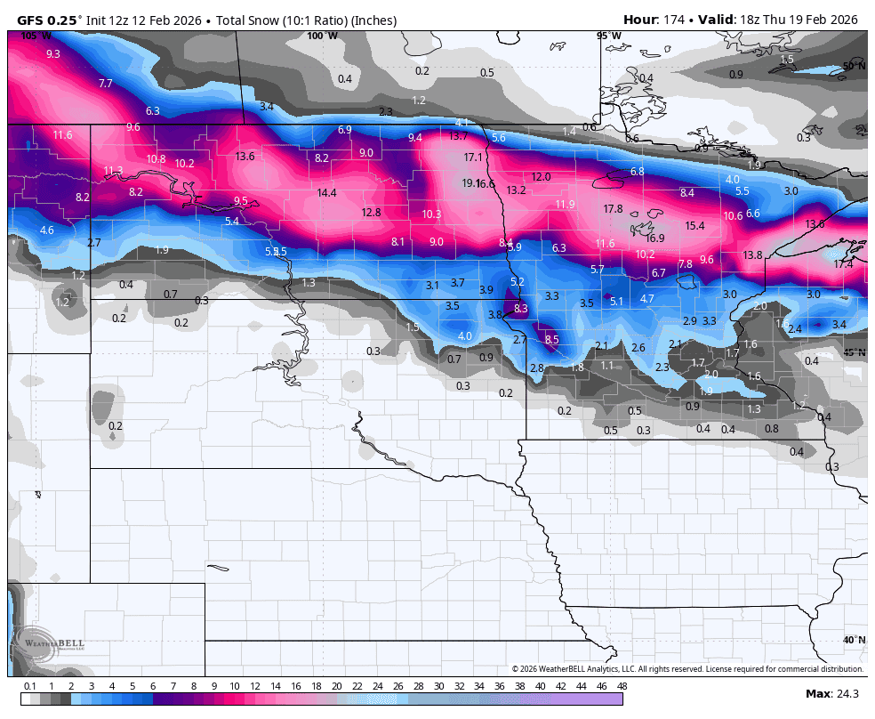 'Please monitor the forecast': Possible snowstorm in Minnesota next ...