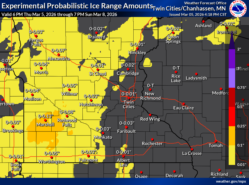 Freezing rain, snow prompt winter weather advisory in Minnesota - Bring ...