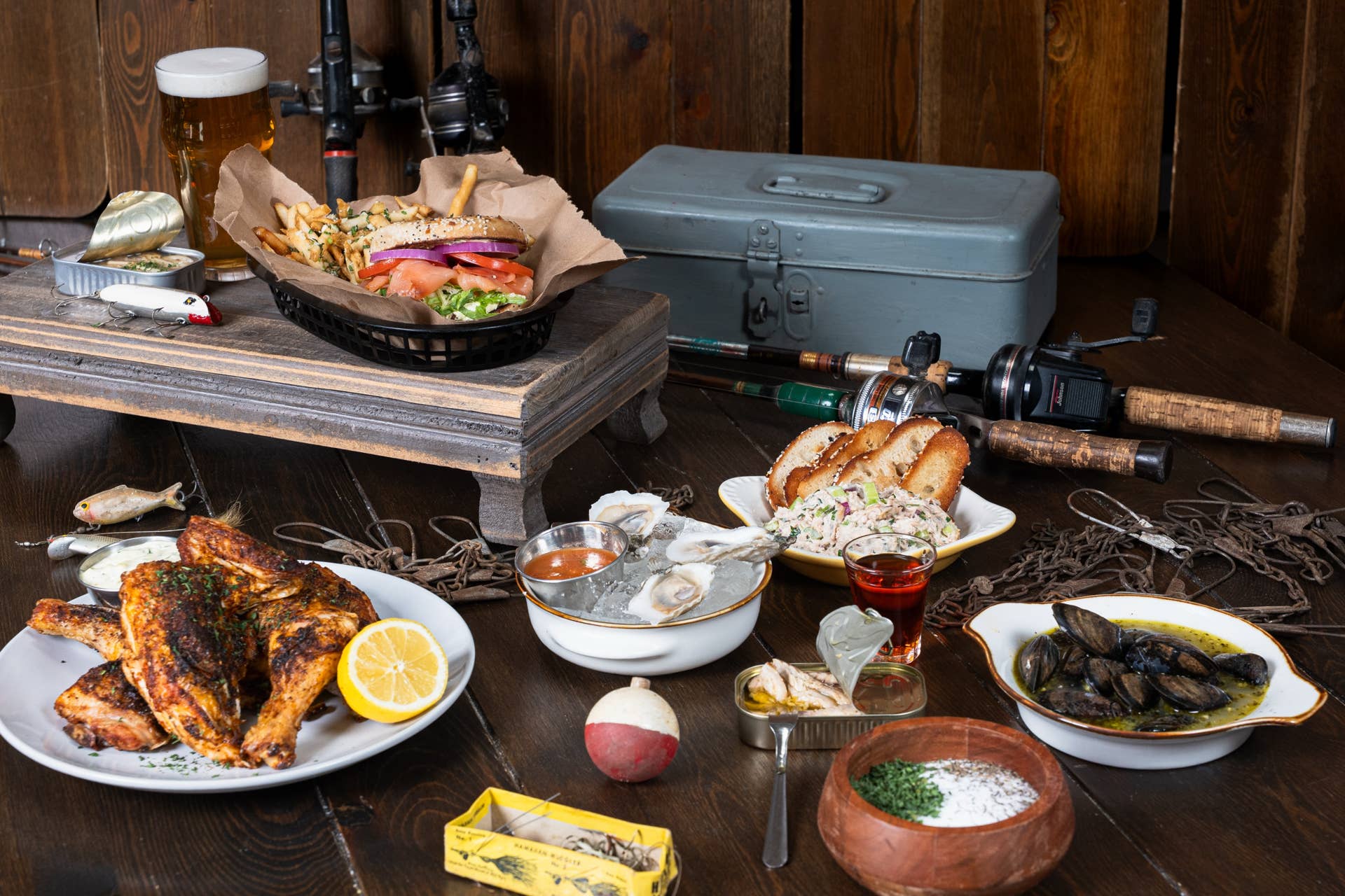Bait shop-themed bar and restaurant opens in Minneapolis on Friday
