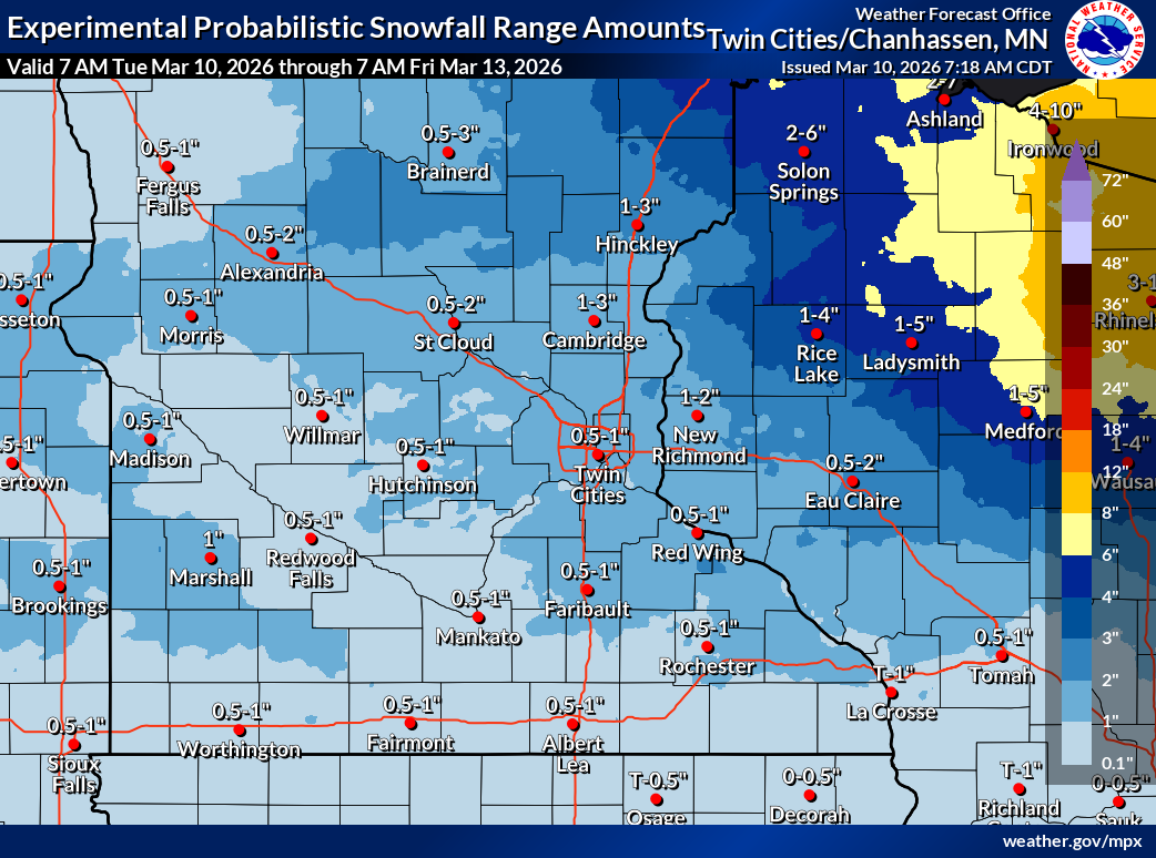 First of 3 winter systems will bring several inches of snow to ...