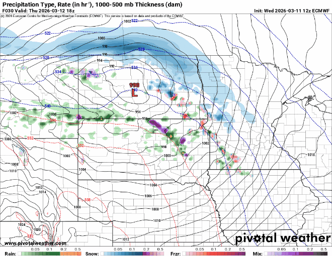 Snow and 60 mph winds in Minnesota before monster weekend storm - Bring ...