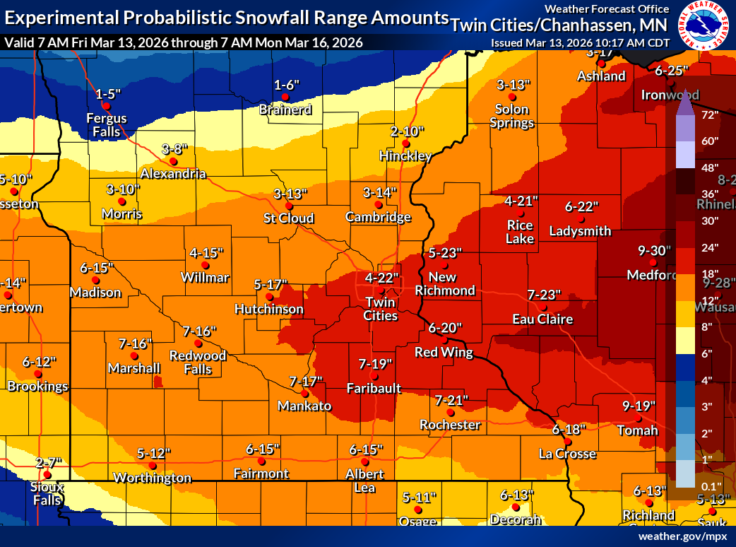 Winter storm warning in Twin Cities; Delta issues flight waiver for MSP ...