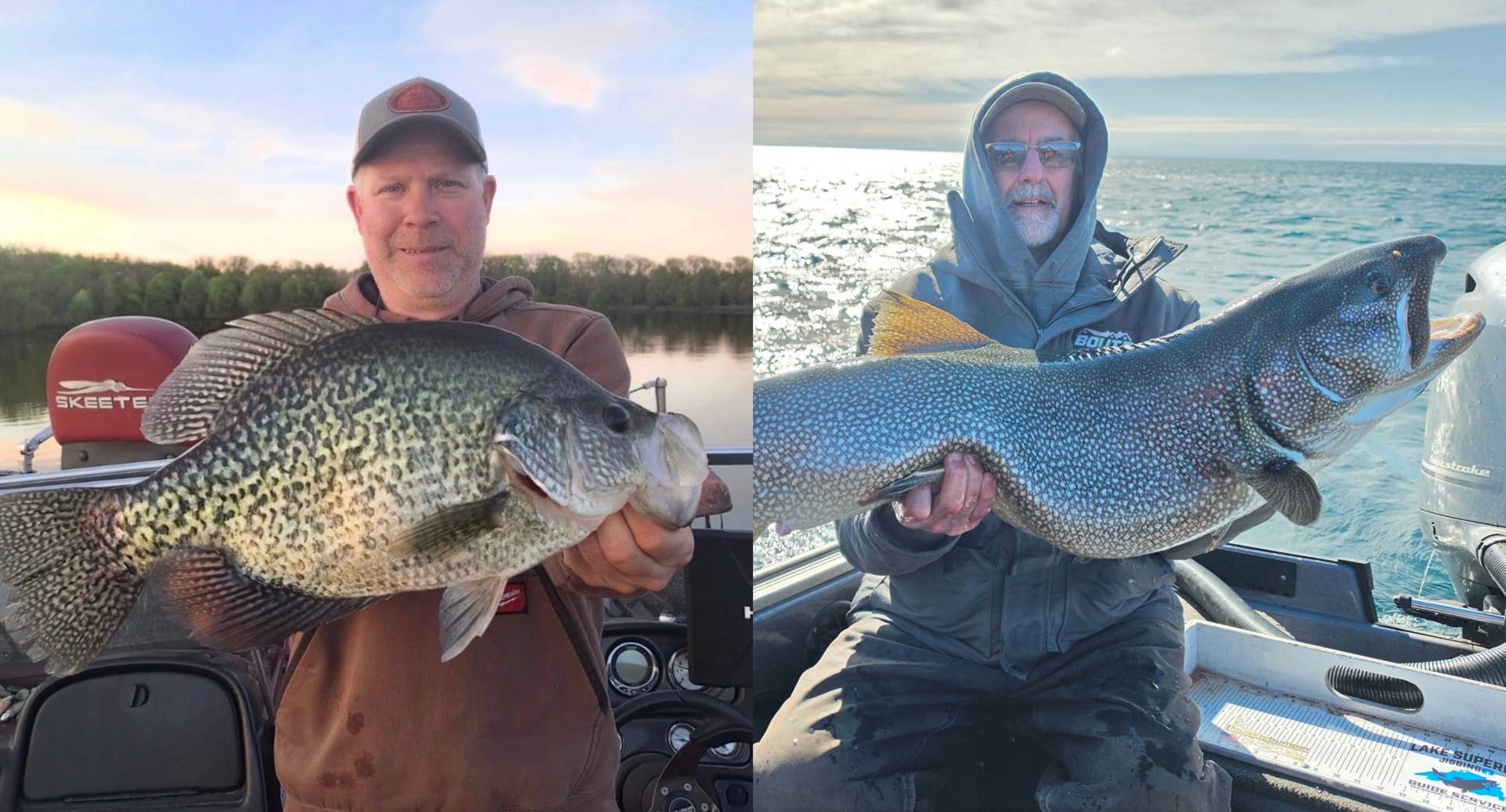 Huge catches break Minnesota's lake trout and crappie records