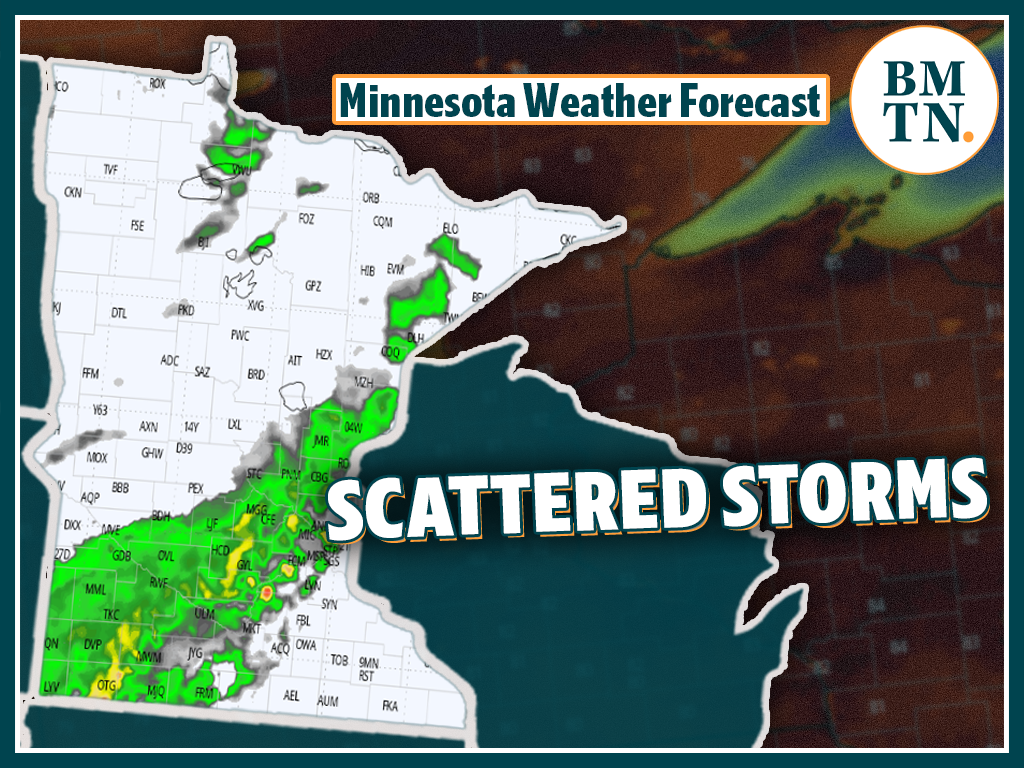 Tracking midweek thunderstorms across Minnesota