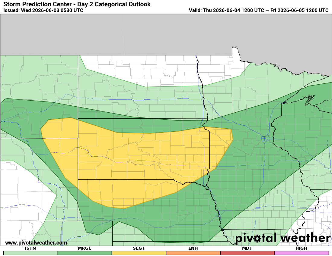 Severe storms possible in Minnesota the next 3 days - Bring Me The News