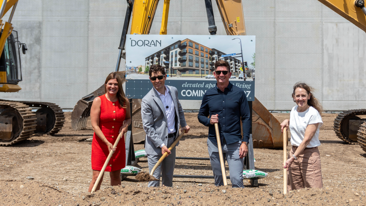 Work starts on 228-unit apartment complex next to Uptown mall