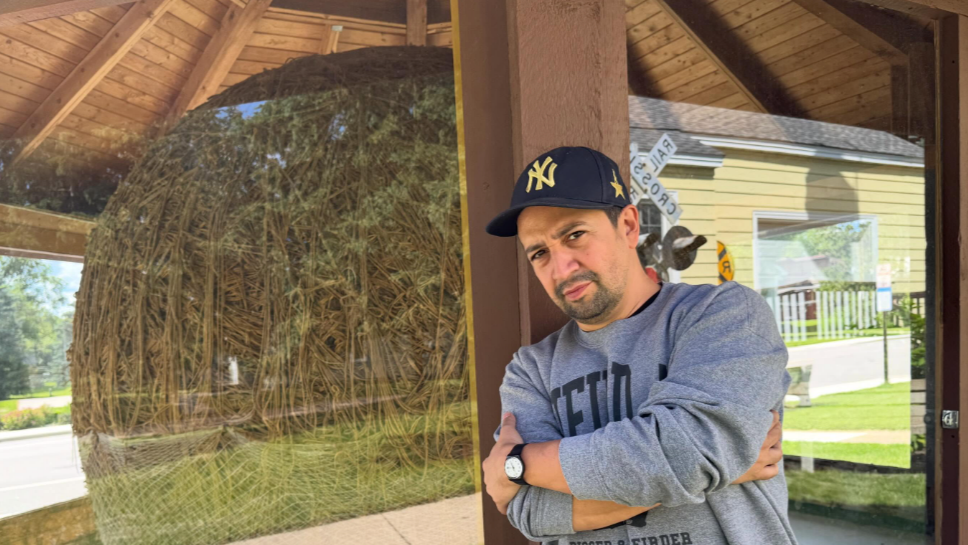 Why was Lin-Manuel Miranda in Minnesota? To see the World's Largest Ball of Twine