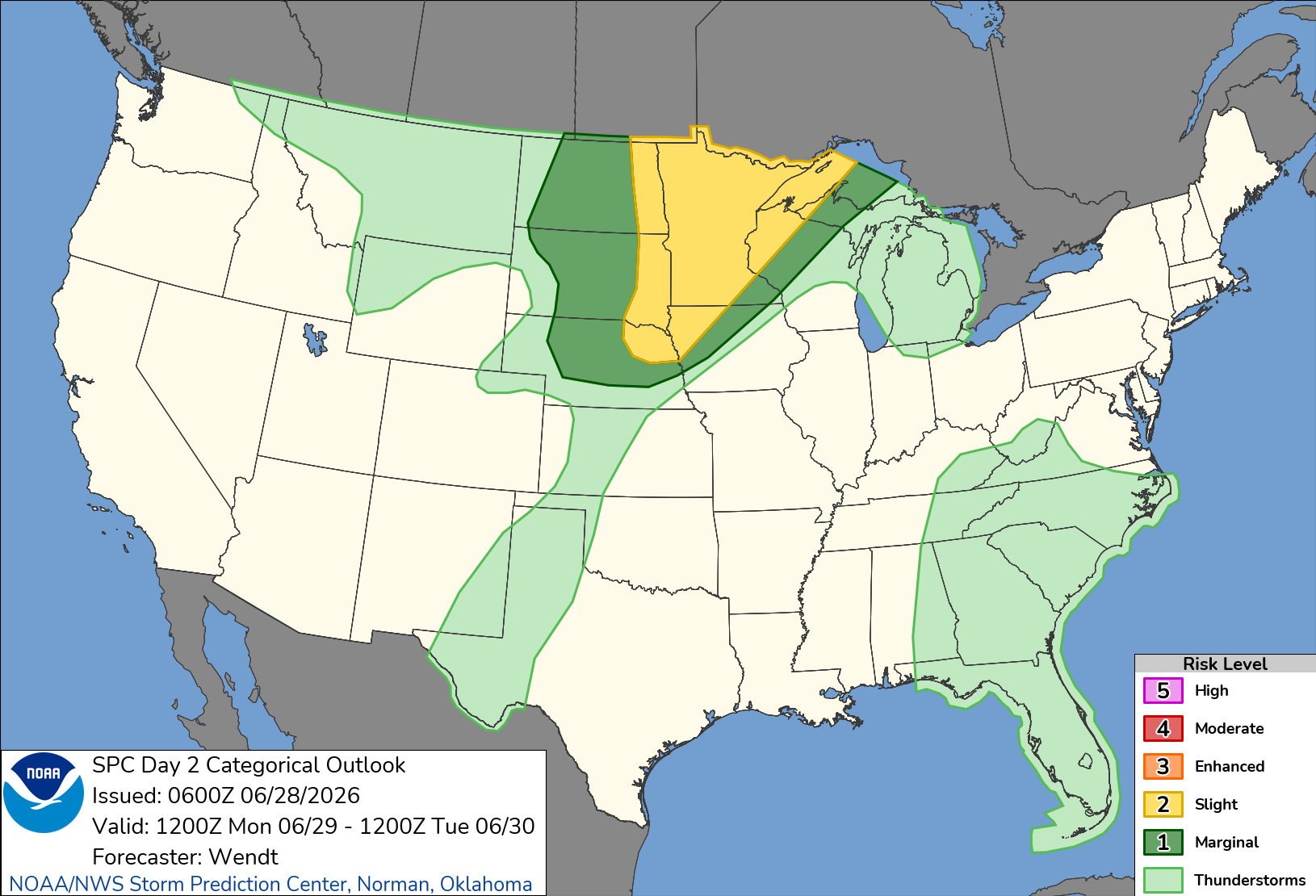 Severe thunderstorm watch issued in Minnesota ahead of Sunday morning ...