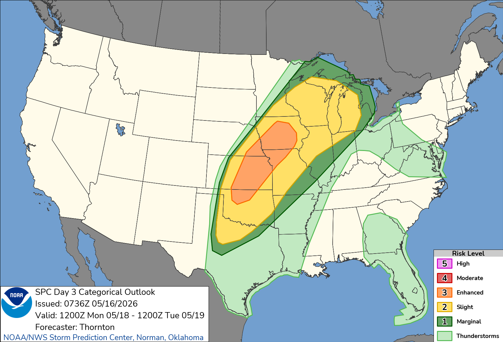 Damaging wind, hail and tornado threats from 'multiple rounds' of ...