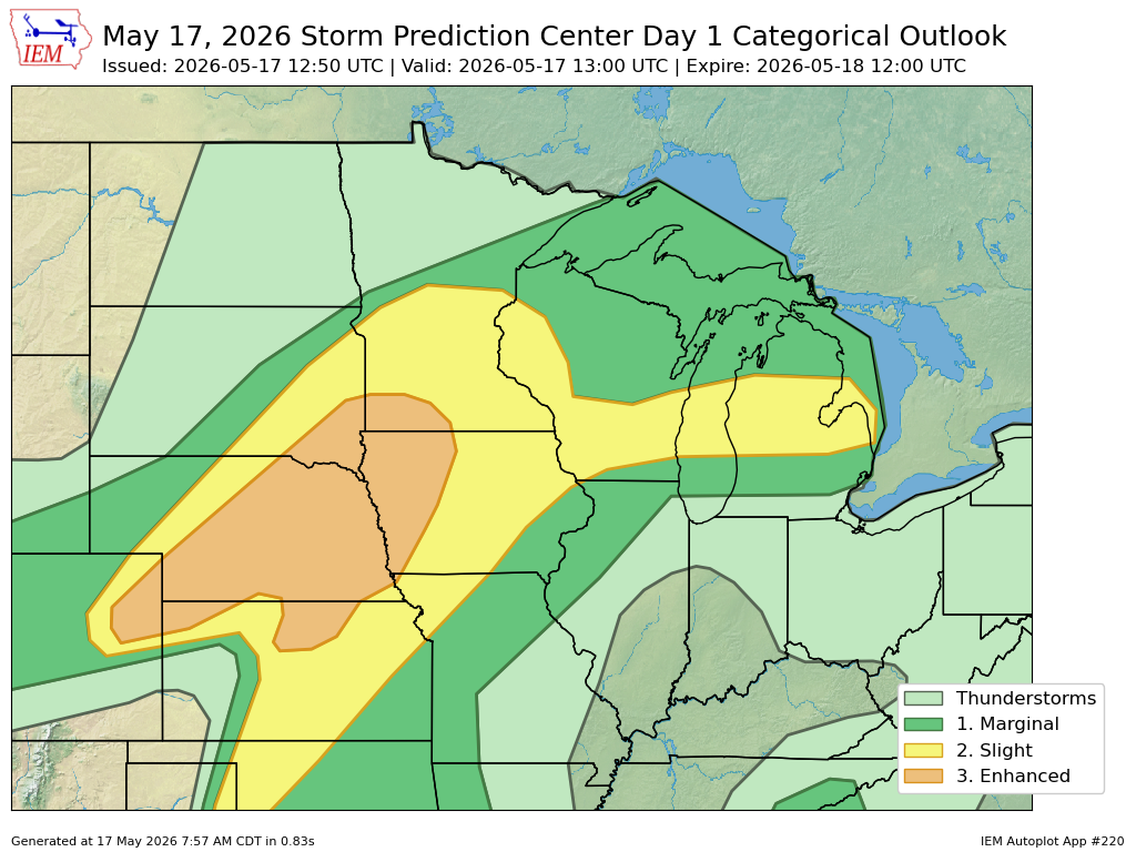 Tornadoes, damaging winds, hail threaten Minnesota on Sunday - Bring Me ...