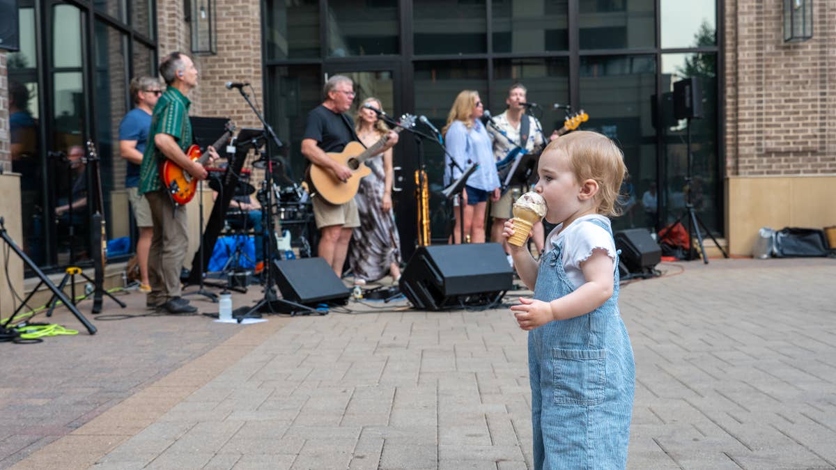 Free concerts will be a Friday night staple at 50th and France this summer