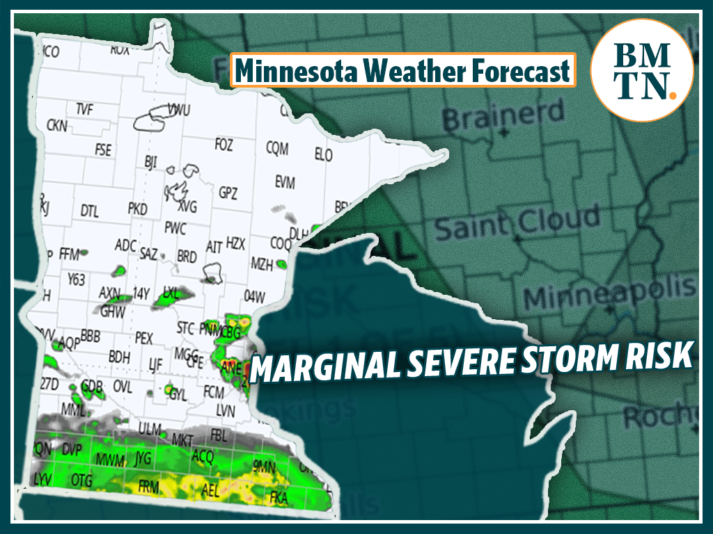 Low-end severe risk late Wednesday, promising rain fizzling out ahead of the weekend