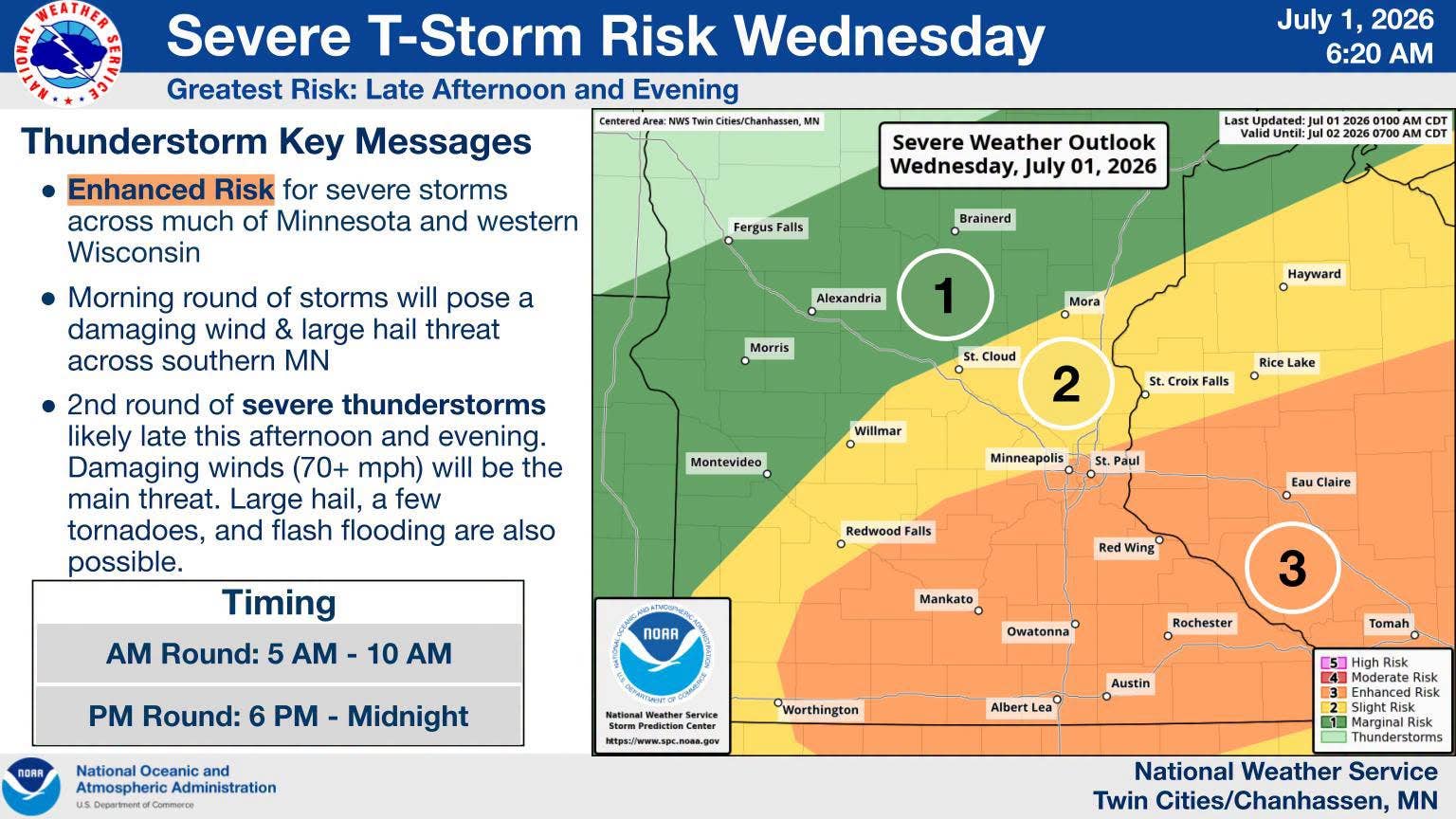 Severe storms: Damaging winds, hail, tornadoes and flash flooding all ...